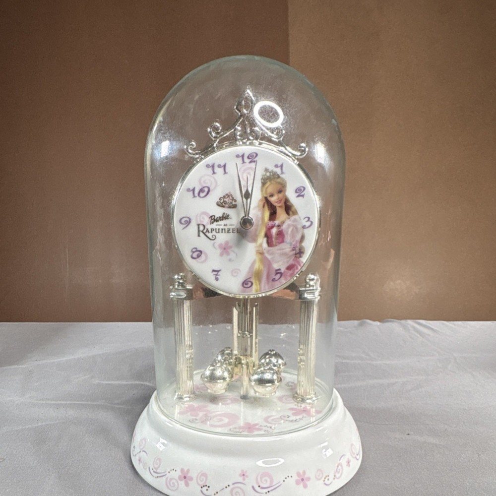 Barbie Rapunzel Dome Anniversary/Torsion Clock Mechanical Analog Pendulum