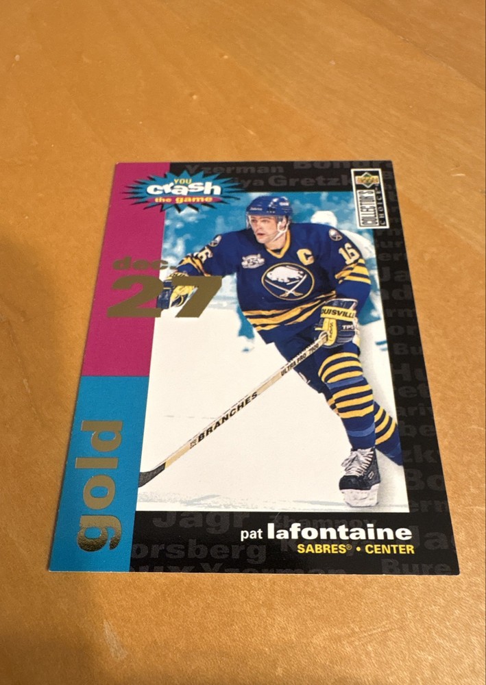 1995-96 Upper Deck Collector's Choice - Crash the Game Redemption Pat LaFontaine