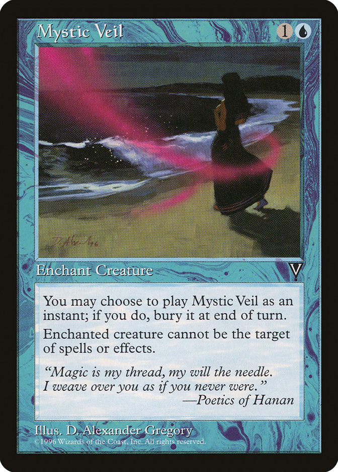 MTG Magic the Gathering Mystic Veil (38/167) Visions HP
