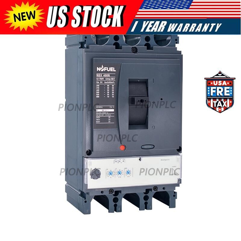 LV432693 Circuit breaker Compact NSX400N Micrologic 2.3 400A 50KA 3P3D MCCB