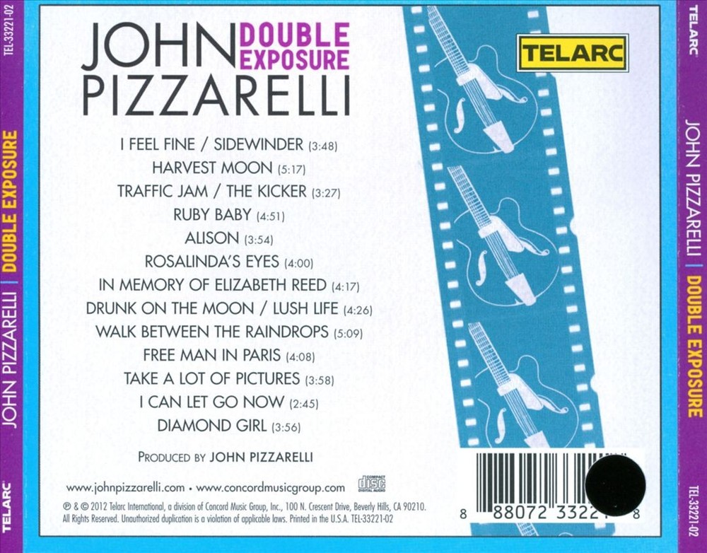 John Pizzarelli Double Exposure New Cd