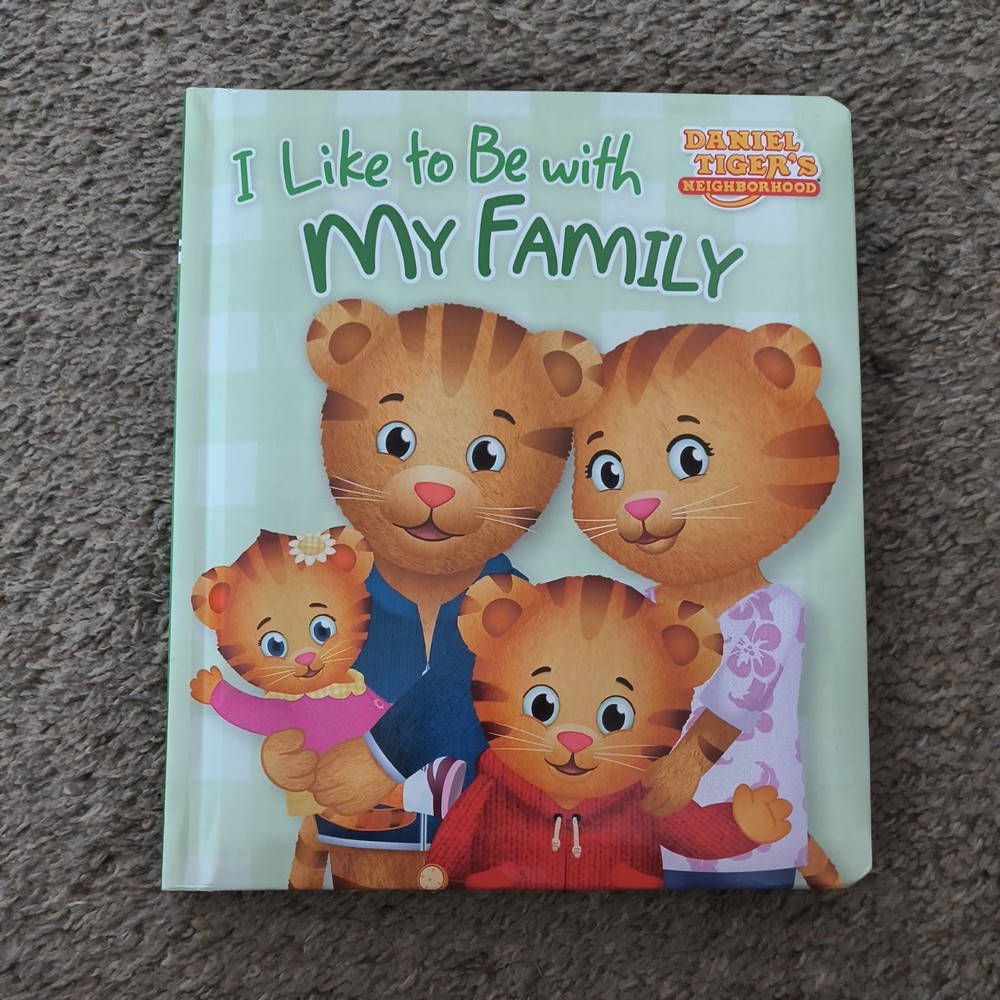 I Like to Be with My Family by Rachel Kalban (2016, Children's Board Books)