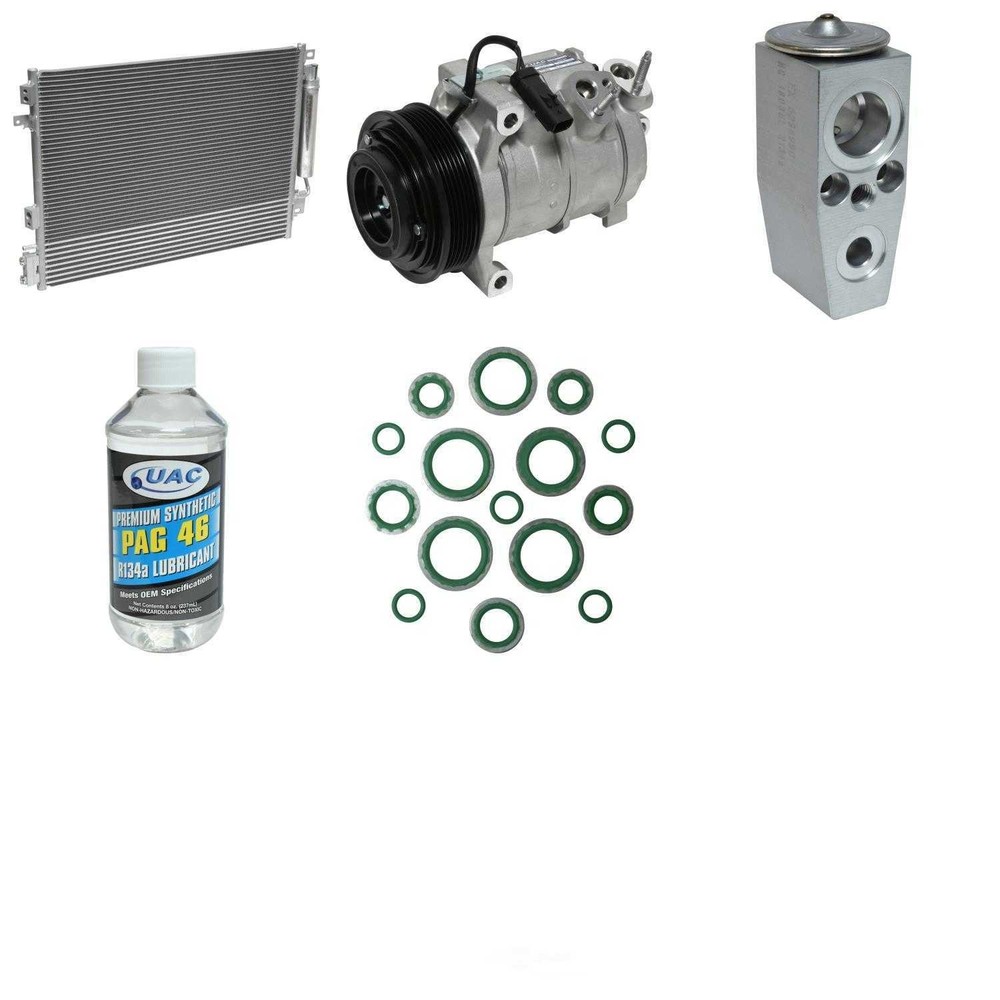 A/C Compressor Condenser Replacement Kit for 2014 Dodge Challenger V8