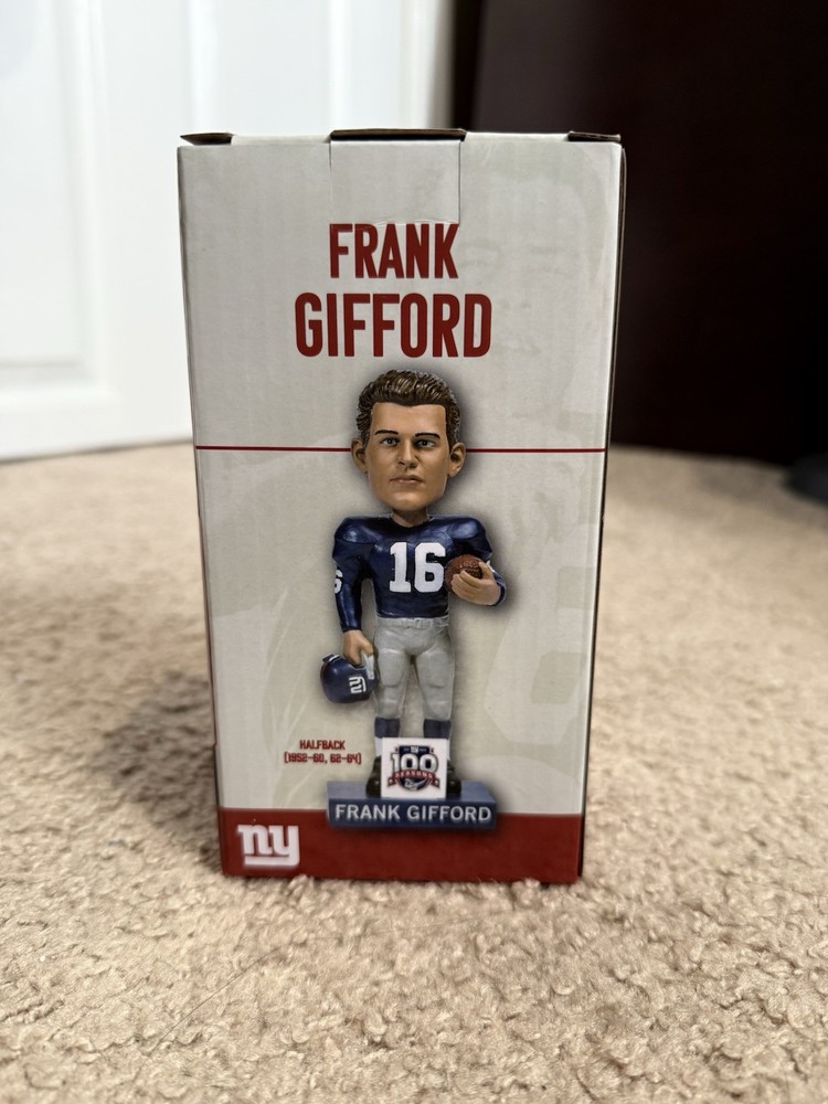 Frank Gifford New York Giants 100th Anniversary Bobblehead 2024