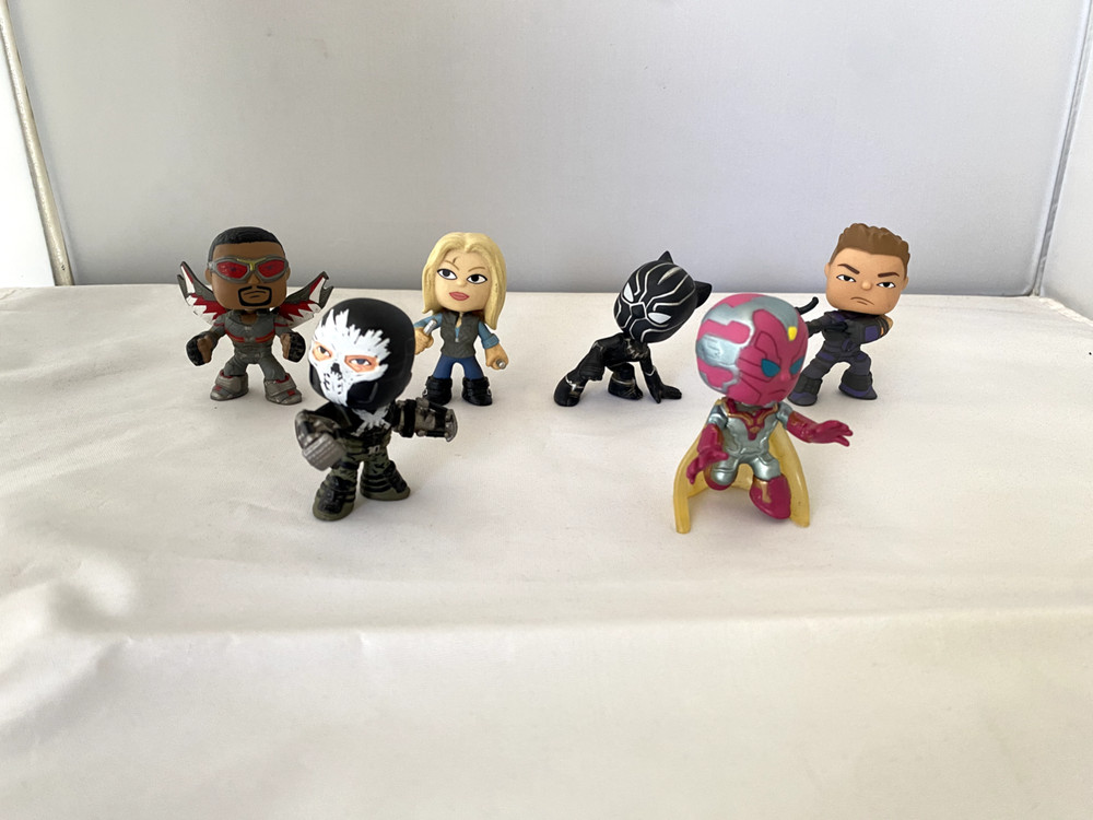 Funko Mystery Minis Avengers Infinity War/Civil War RARE Bobblehead - Lot of 6