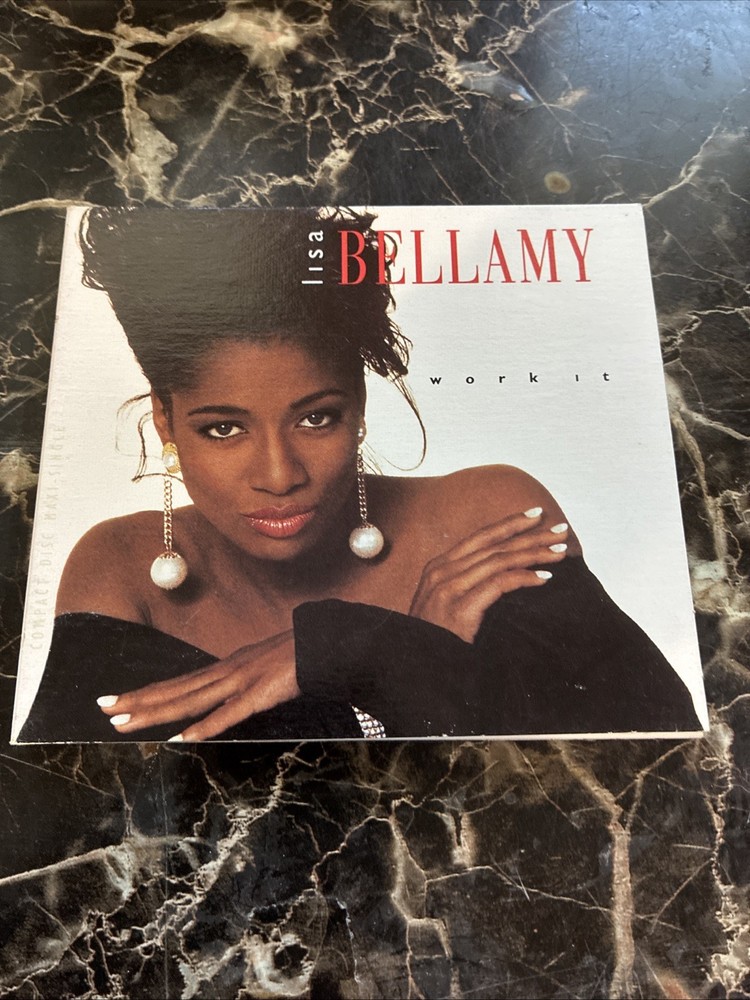 Lisa Bellamy: Work It Music Cd Single, 5 Great Mix / Dub Tracks, Sire Records