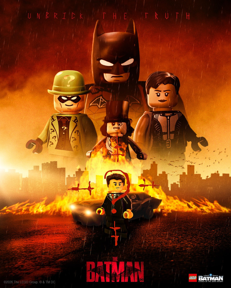 The Batman LEGO Movie 2026 Poster