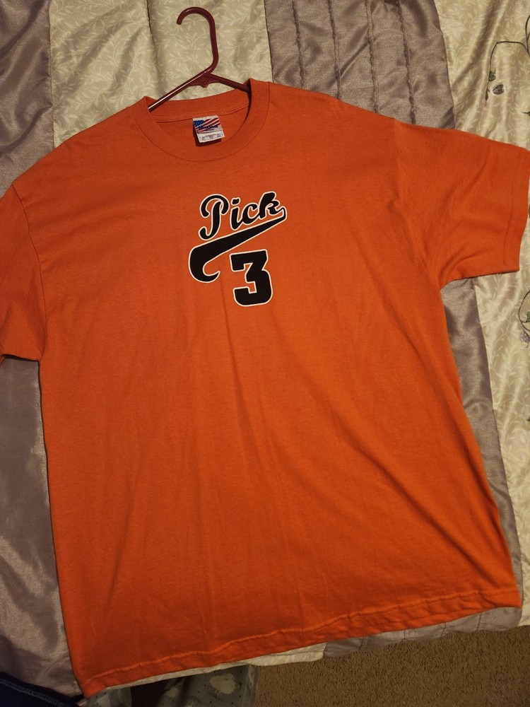 Missouri Pick 3 Lottery T-Shirt Murina Brand XL Orange