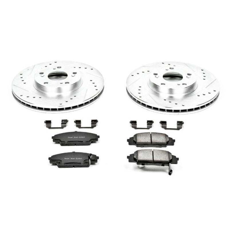 Power Stop Fits 02-06 Acura RSX Front Z23 Evolution Sport Brake Kit