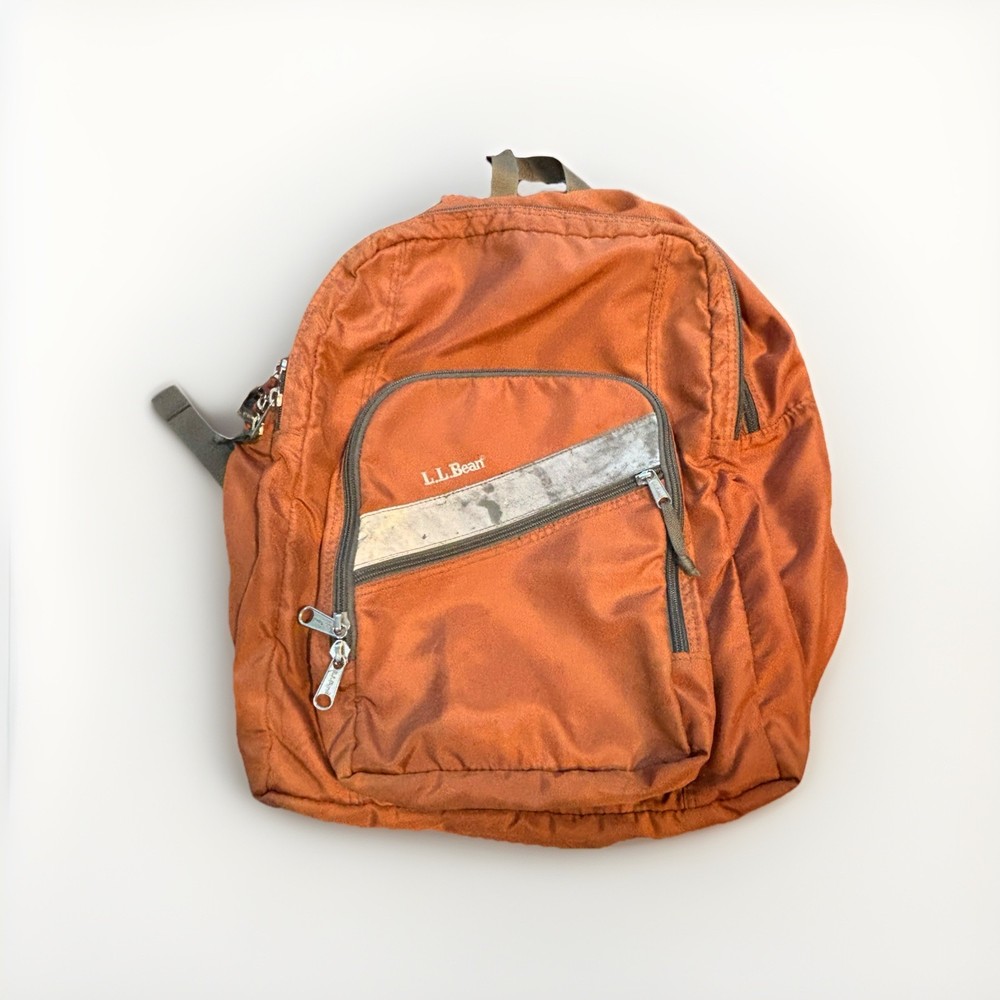 L.L. Bean Hiking Backpack -Burnt Orange -Large Backpack