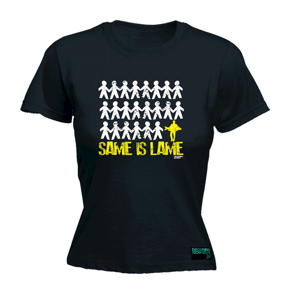 Fishing Dw Same Is Lame Carp Fish - Womens T Shirt Funny T-Shirt Gift Novelty