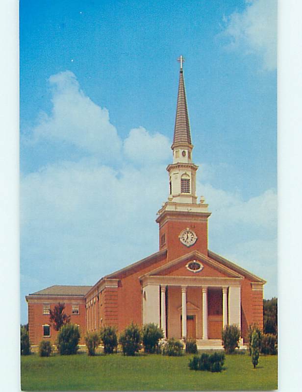 Unused Pre-1980 CHAPEL AT ELMHURST COLLEGE Elmhurst Illinois IL 60k cards L8978