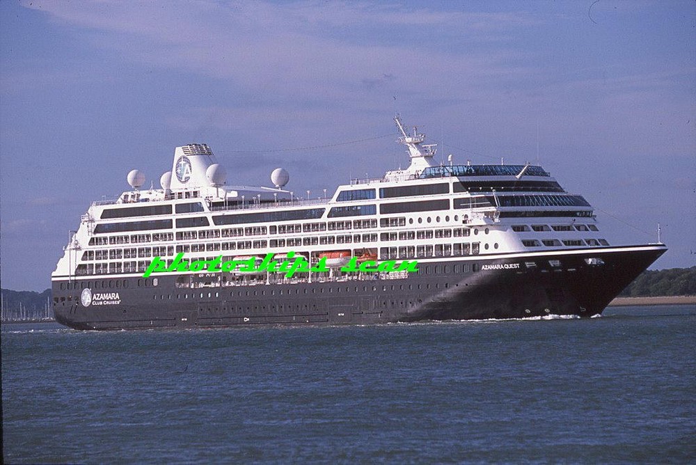 1  slide of Azamara Club Cruises cruise ship AZAMARA QUEST (ex-R SEVEN)