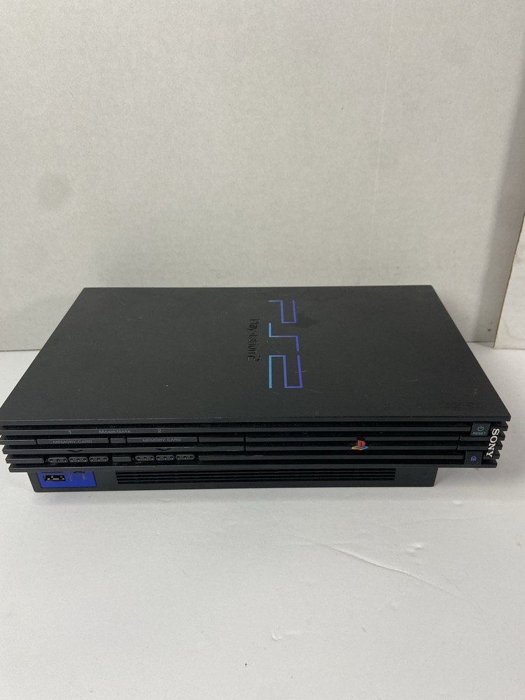 Sony PlayStation PS2 (SCPH-39001) Black  Console Only For Parts or Repair