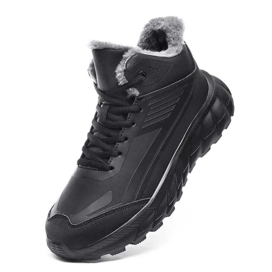 Men's Winter Snow Boots Waterproof Sneakers Super Warm Outdoor Hiking Boots