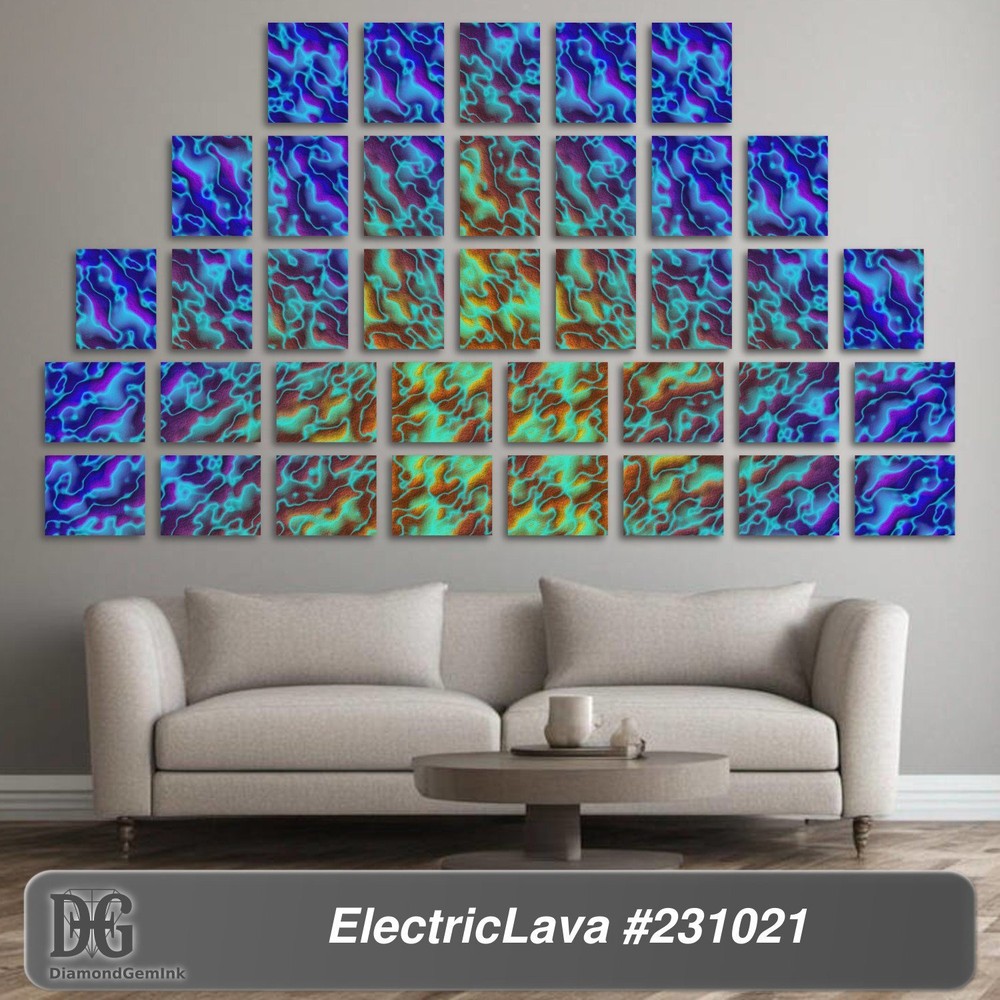 Abstract Mosaic Wall Art DS#231021 DGI Fine Art Limited Edition-image