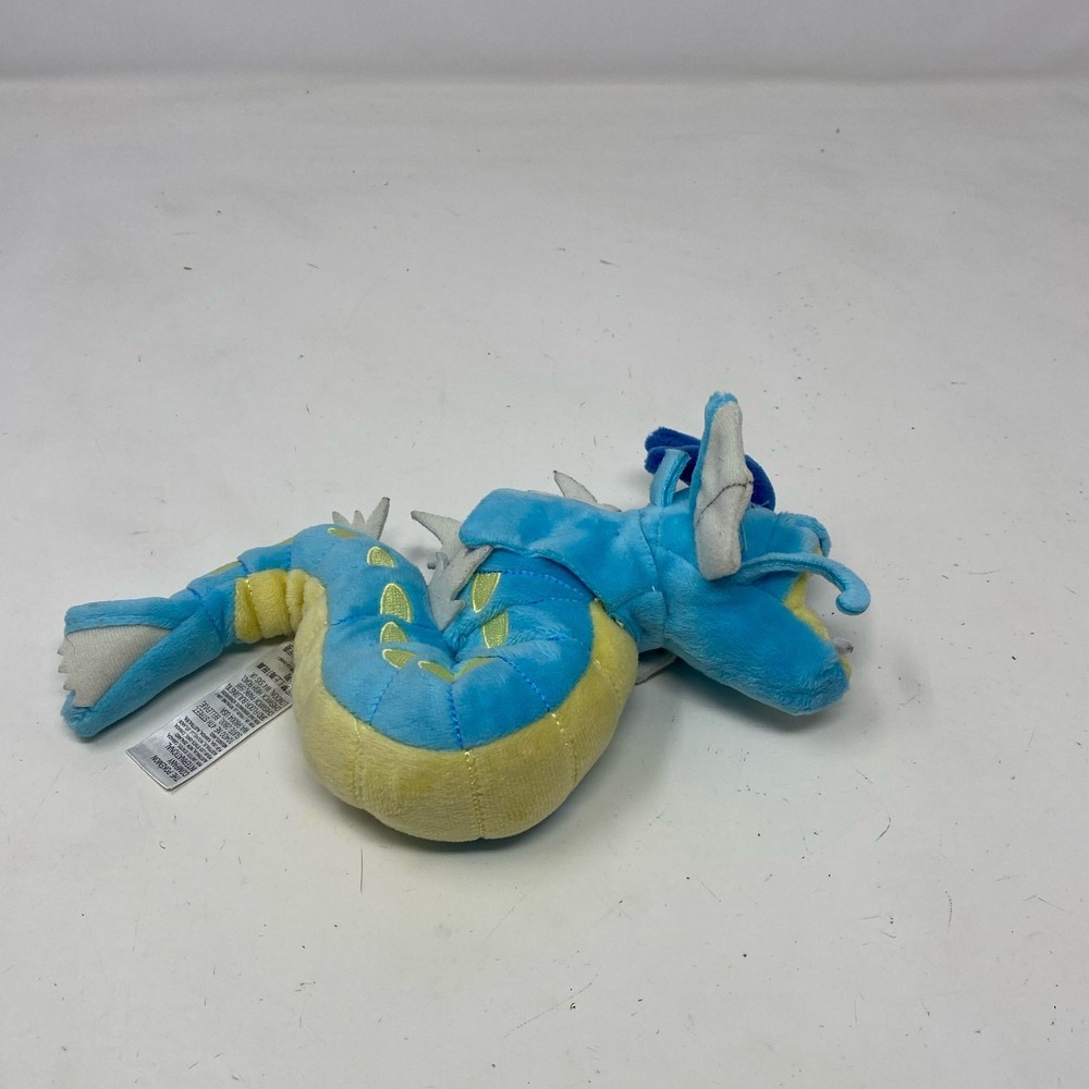 Pokémon Center Gyarados Sitting Cuties Plush Blue 8.5in