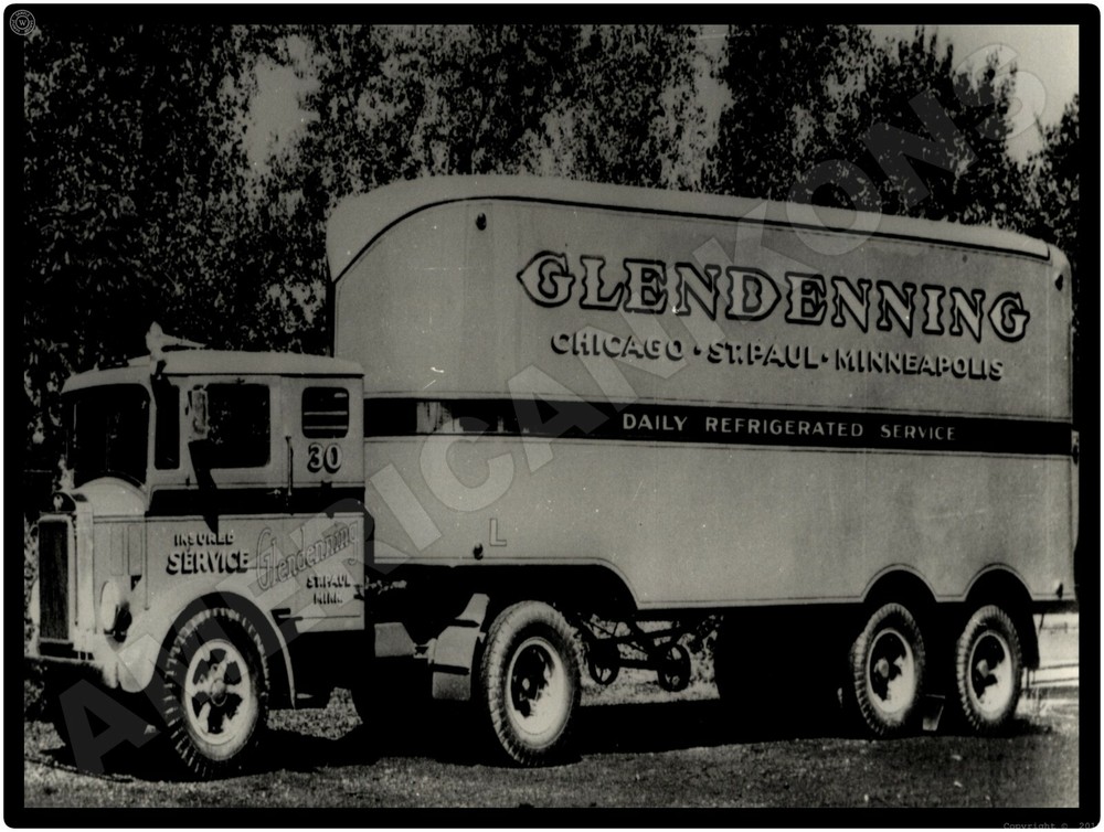Mack Trucks AC New Metal Sign: 1934 Model CH Glendenning St. Paul Minnesota