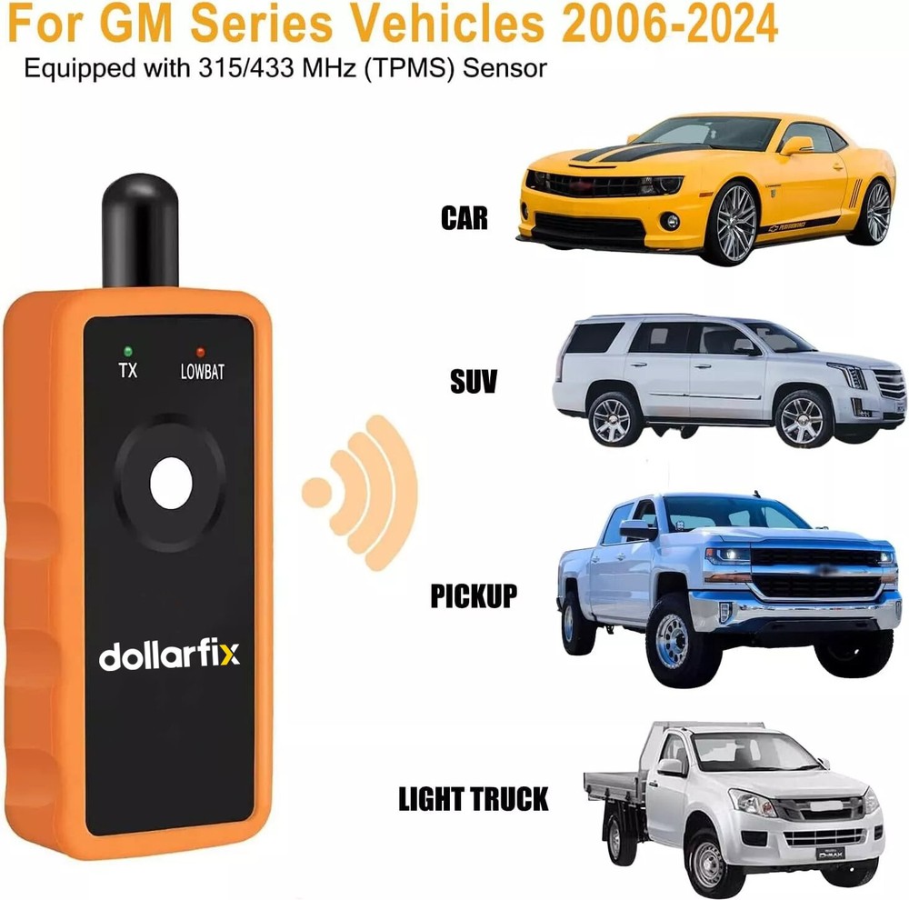 Car Tire Pressure Sensor TPMS Reset Tool Relearn Tool Fit For GM/Opel/Cadillac