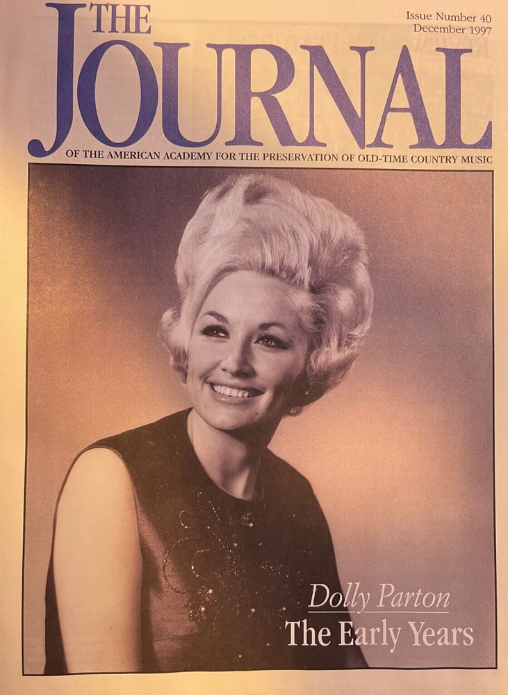1997 Journal of Old Time Country Music Dolly  The Wranglers Red Ingle Gene Autry