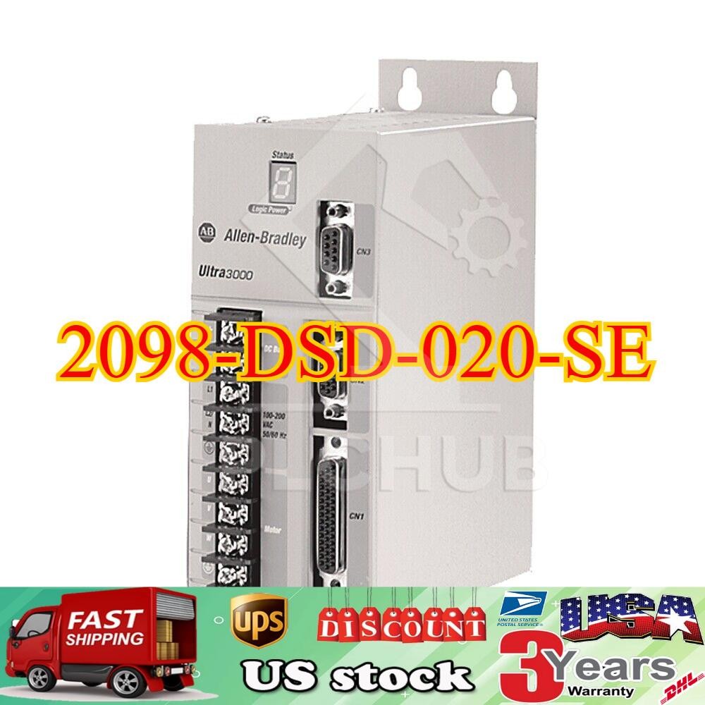 New Allen-Bradley 2098-DSD-020-SE Servo Drive Fast Shipping 2098DSD020SE