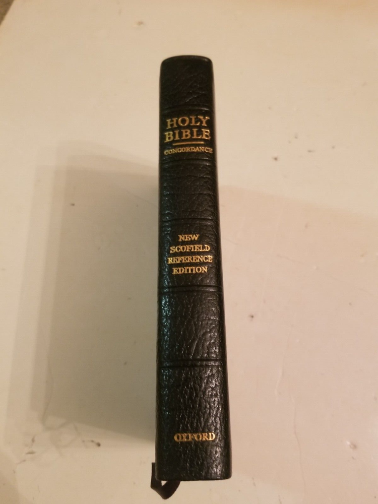 Holy Bible Concordance New Scofield Edition Reference Edition Oxford  1969
