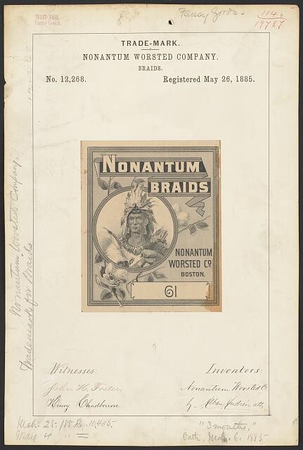 Photo:Nonantum Worsted Company for Nonantum brand Braids