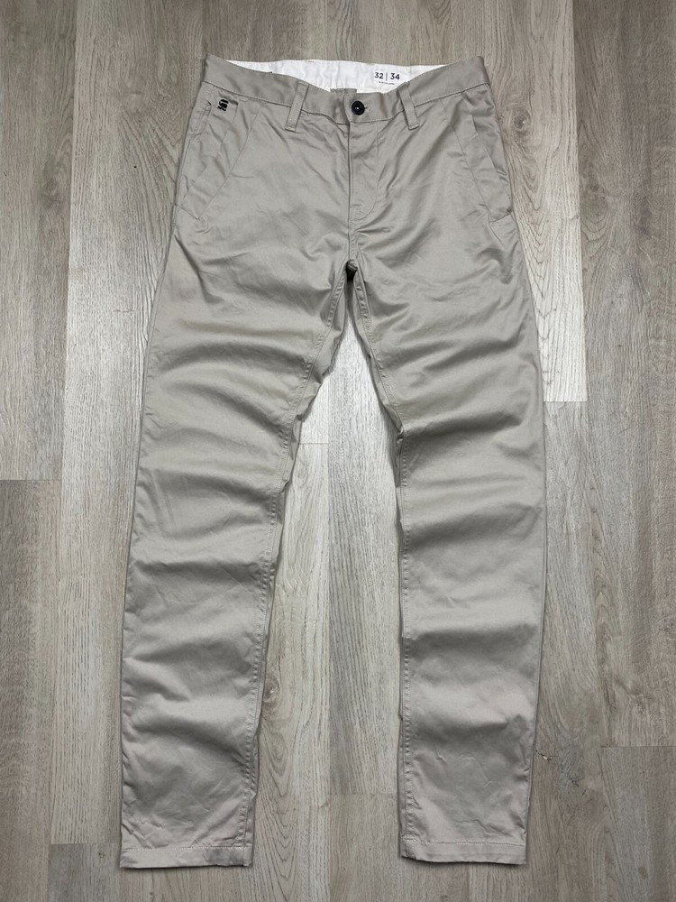 G Star Raw Mens Bronson Slim Chino Pants Size 32