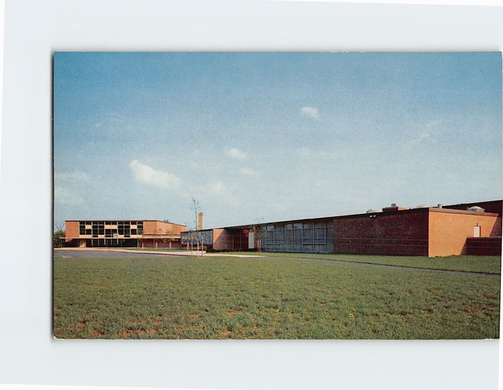 Postcard Old Saybrook Junior-Senior High School Connecticut