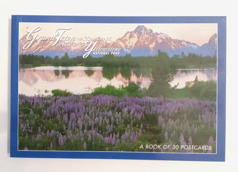 Grand Teton/Yellowstone National Park Postcard Book of 30 Glossy Oversize Photos