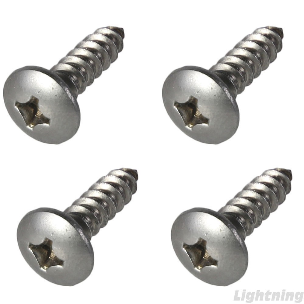 Truss Head Sheet Metal Screws 316 Stainless Steel Marine  #12 X 3/4