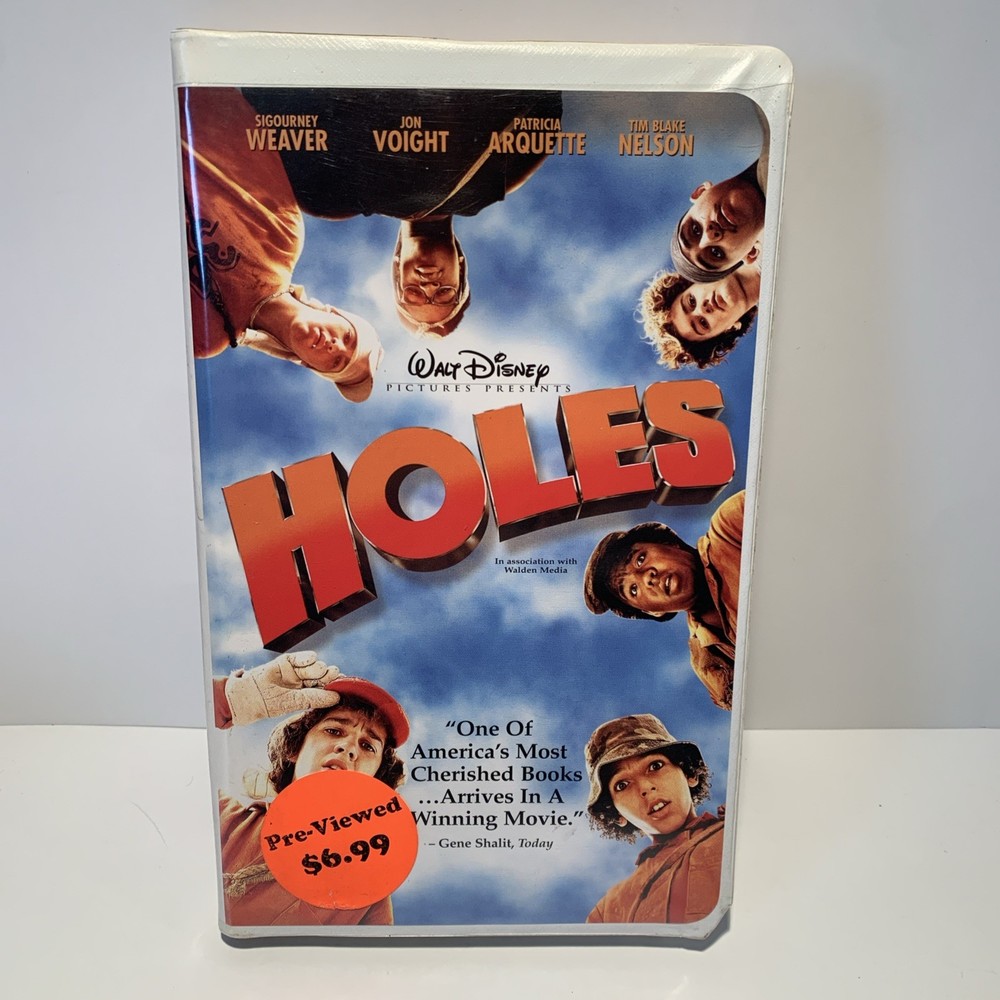 WALT Disney Holes (VHS, 2003) Rare Vintage Shia Labeouf