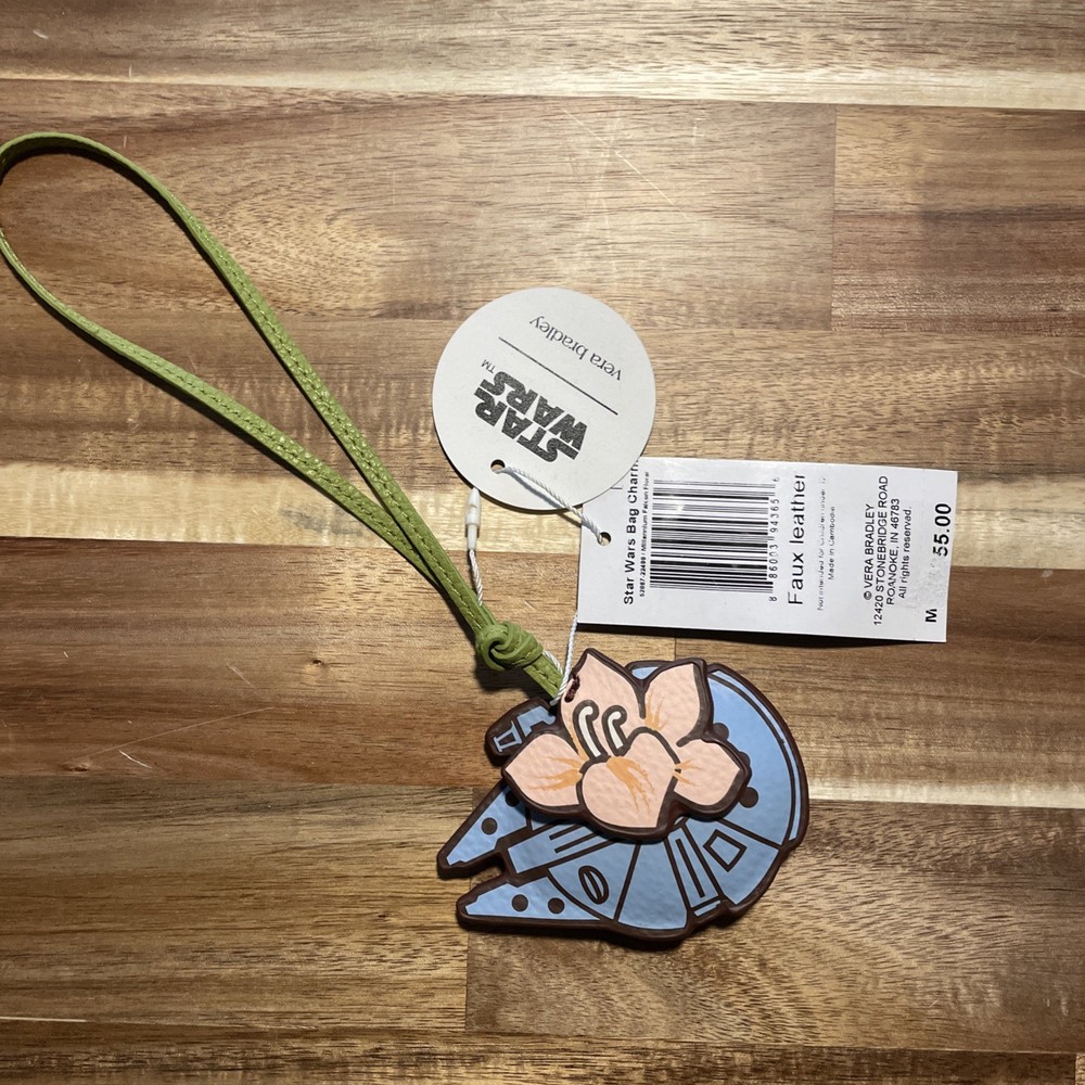NWT VERA BRADLEY Star Wars bag charm $55