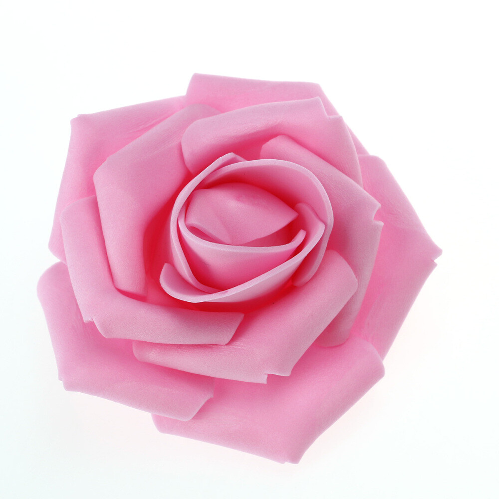 50 Pcs Pink Flower Garland Favors Wedding Decorations Car Bridesmaid