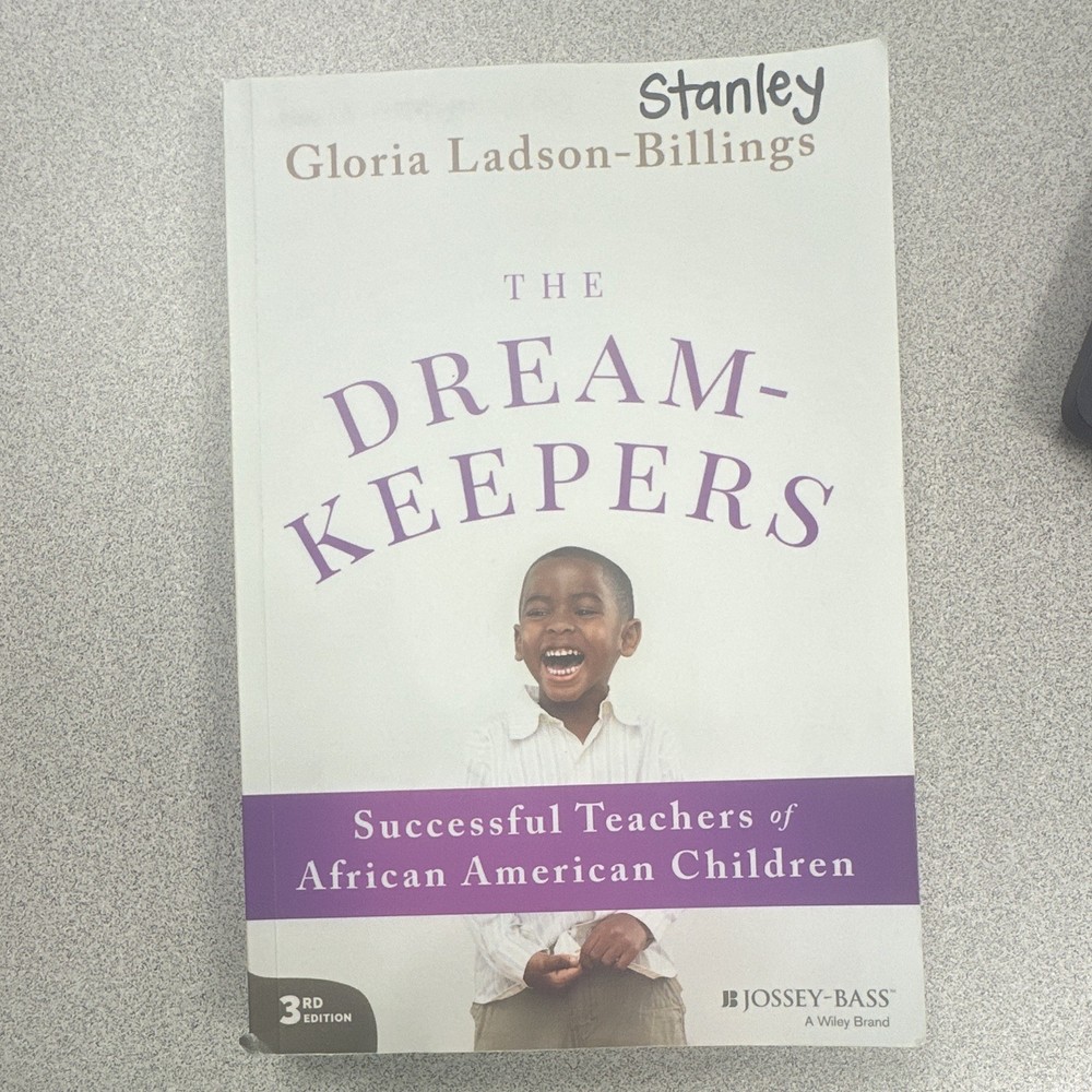 The Dreamkeepers 3rd Edition by Gloria Ladson-Billings Paperback Jossey-Bass