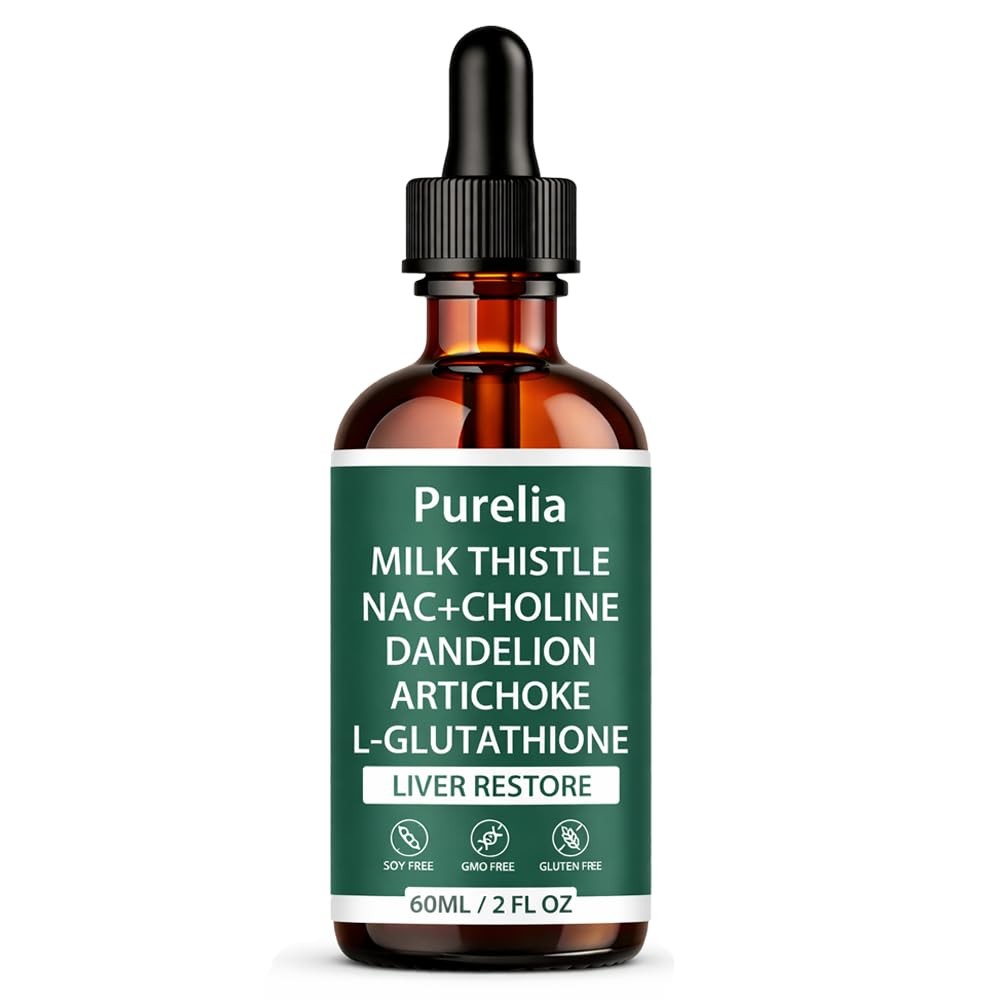 Purelia Liver Restore - Complete Support Supplement 2 Fl Oz (Pack of 1)