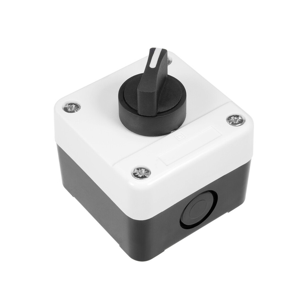 2-Position Rotary Latching Push Button Switch 380V 10A Long Handle