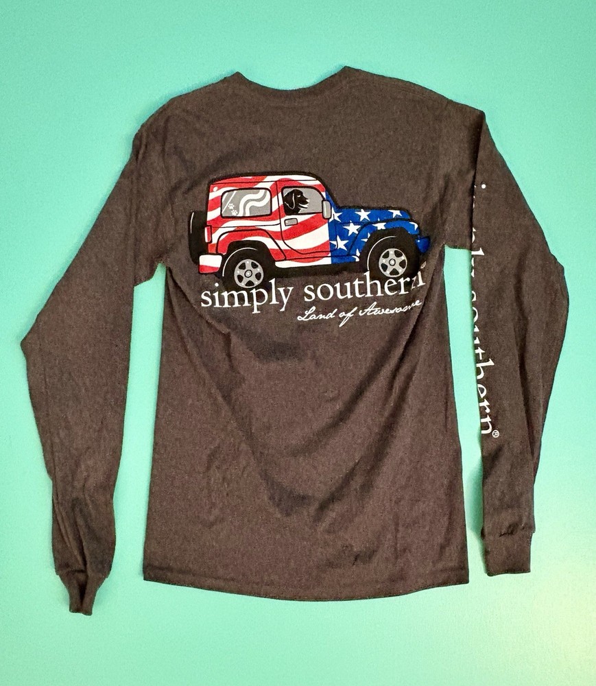 Simply Southern Women’s Long Sleeve T-shirt Size Small