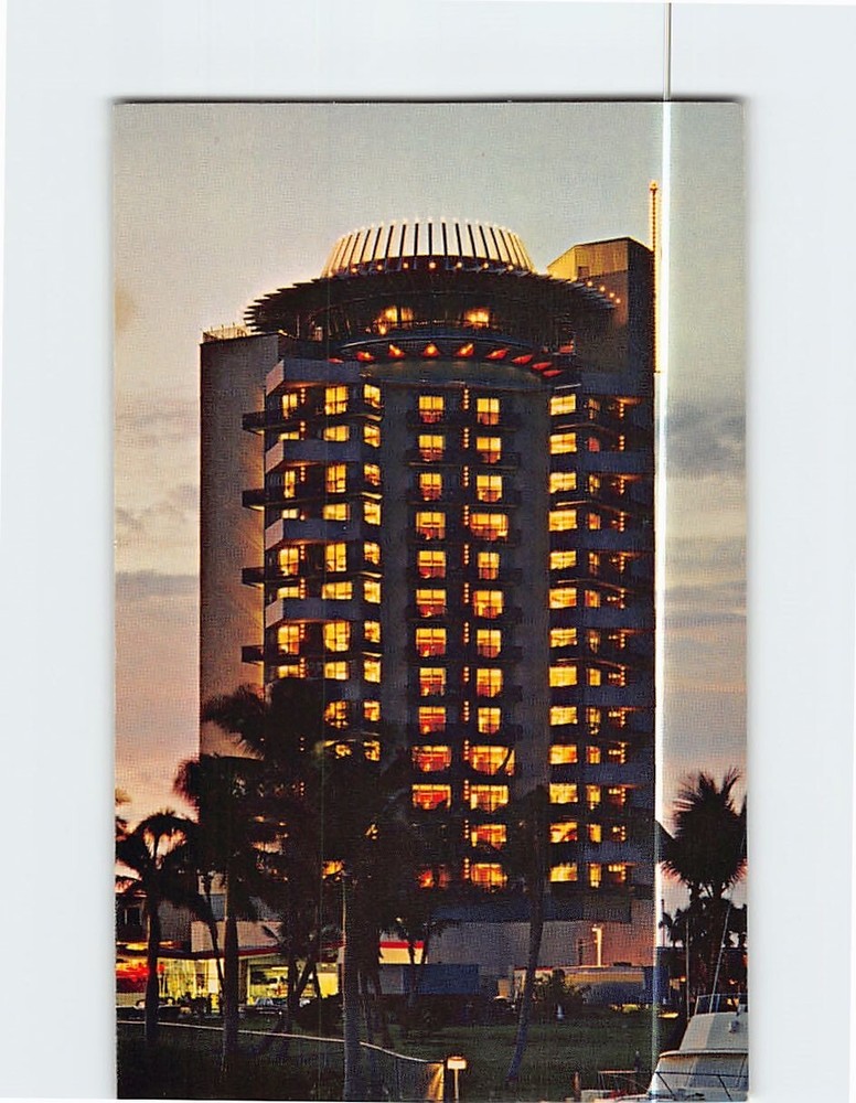 Postcard Pier 66 Hotel Fort Lauderdale Florida USA