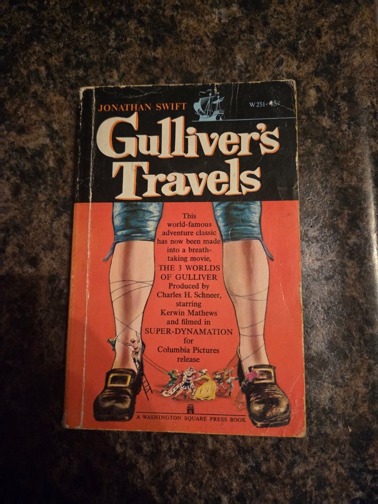 Gulliver's Travels  Jonathan Swift  Washington Square Press  1960