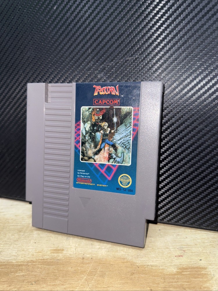 Trojan - Nintendo Entertainment System Nes - Game Cartridge Tested