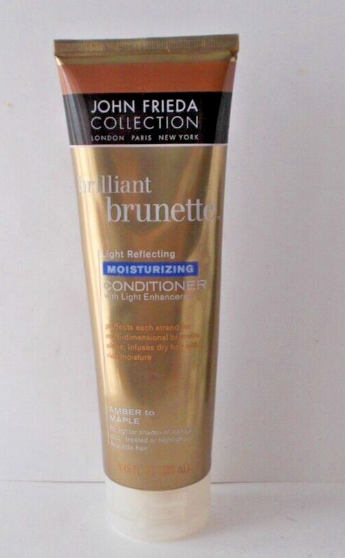 JOHN FREIDA Brilliant Brunette Shine Enhanced Conditioner Amber-Maple 8.45 oz