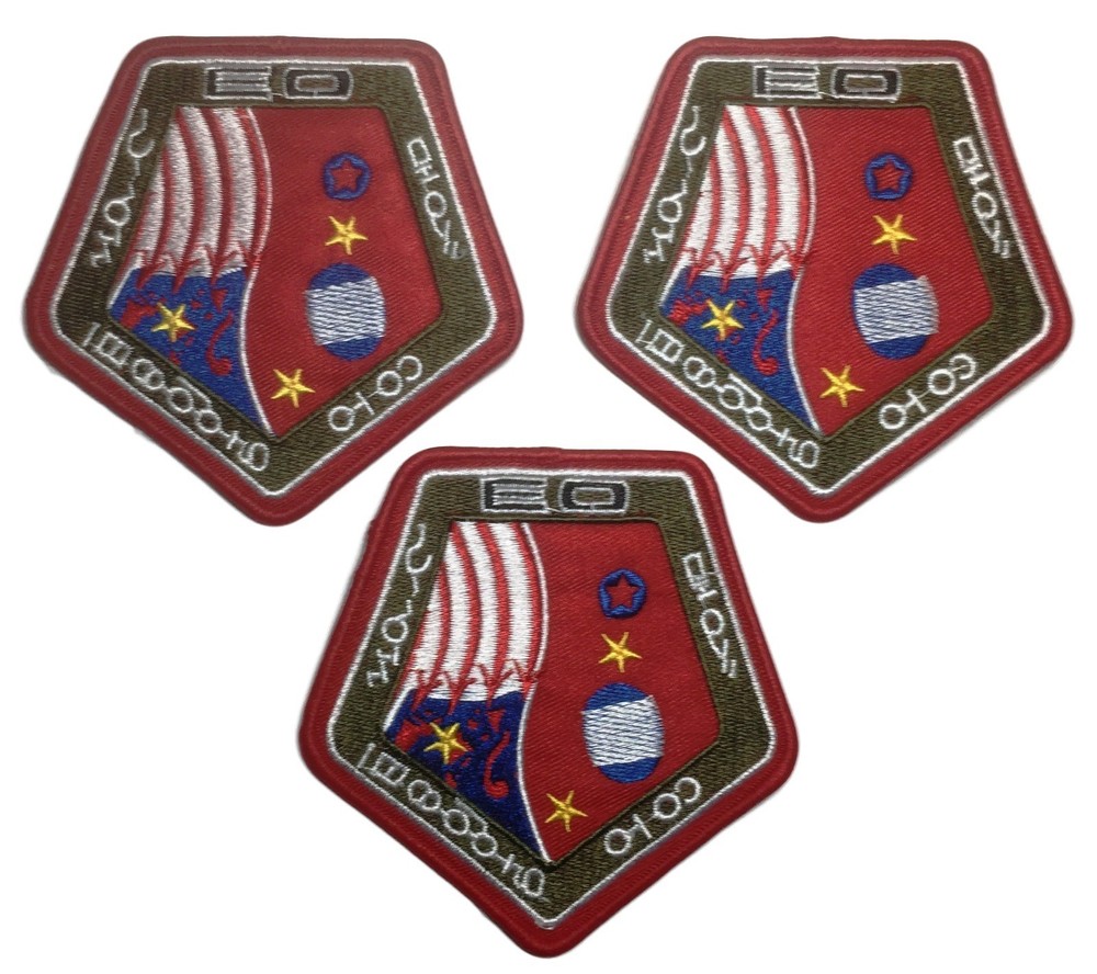 Firefly Serenity Uniform Wash Sleeve Embroidered Patch Set of 3