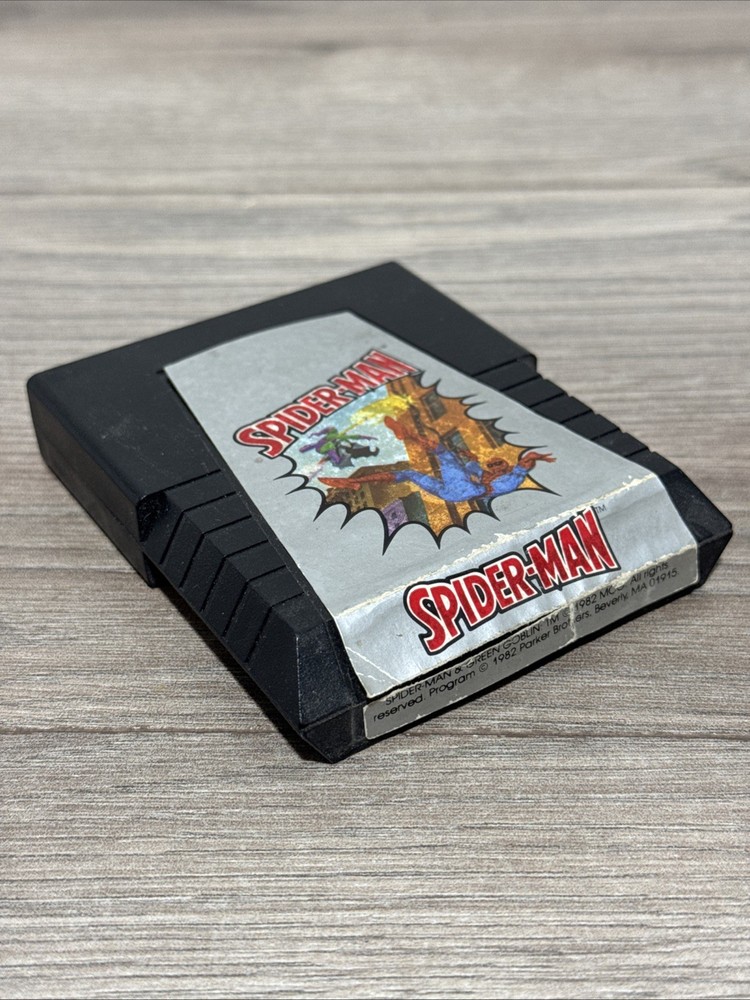Spider-Man (Atari 2600, 1982) Cartridge only, tested. -Parker Brothers-