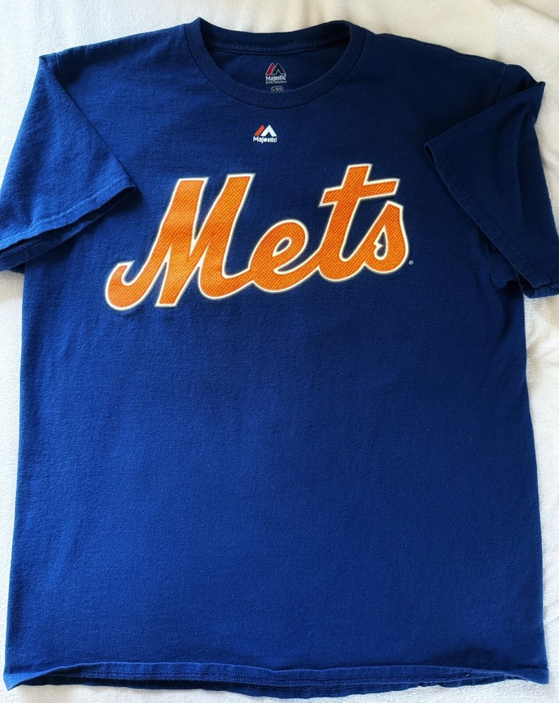 New York Mets Noah Syndergaard Majestic Men's Size XL Extra Large T Shirt #34