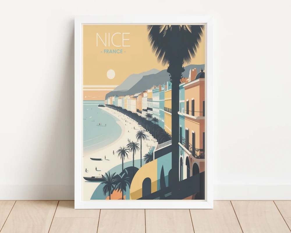 Nice Travel Wall Art Poster Premium Quality Choose your Size
