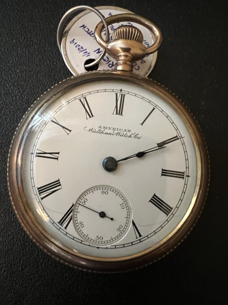 Antique American Waltham working pocket watch