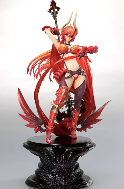 Orchid Seed The Seven Deadly Sins Satan Statue of Wrath 1/8 Figure Japan anime