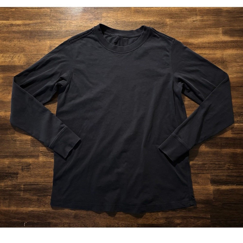 Lululemon Women's 2 / 4 All Yours Long Sleeve Tee Shirt Crew Neck Pima Cotton
