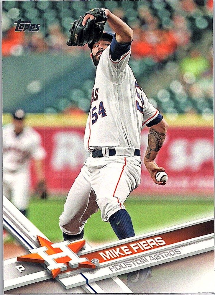 2017 Topps #496 Mike Fiers Houston Astros